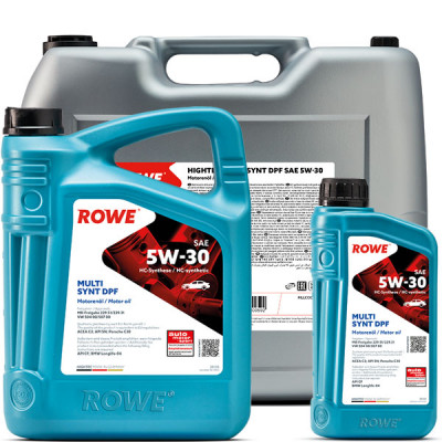 Моторное масло ROWE Hightec MultiI Synt DPF 5W-30